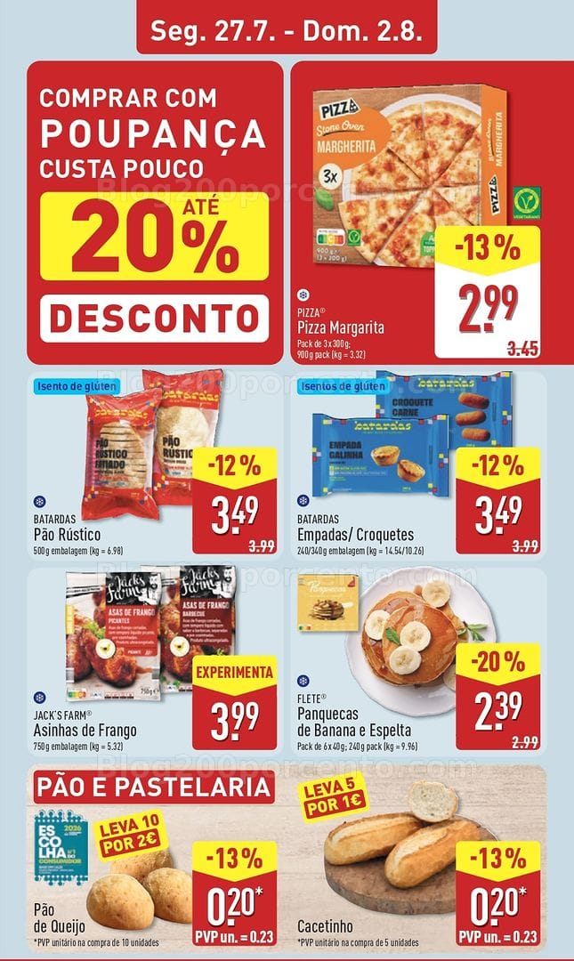 Antevisão Folheto ALDI Promoções de 27 julho a 2 agosto